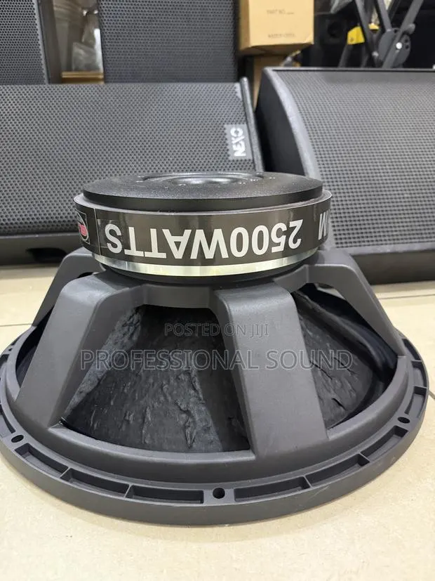 18inches 2500-Watt Titanic USA / GLS Double-Magnet Raw/Subwoofer · Photo 1