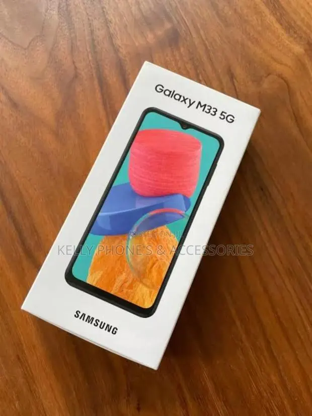 New Samsung Galaxy M33 5G 128 GB Yellow · Photo 1