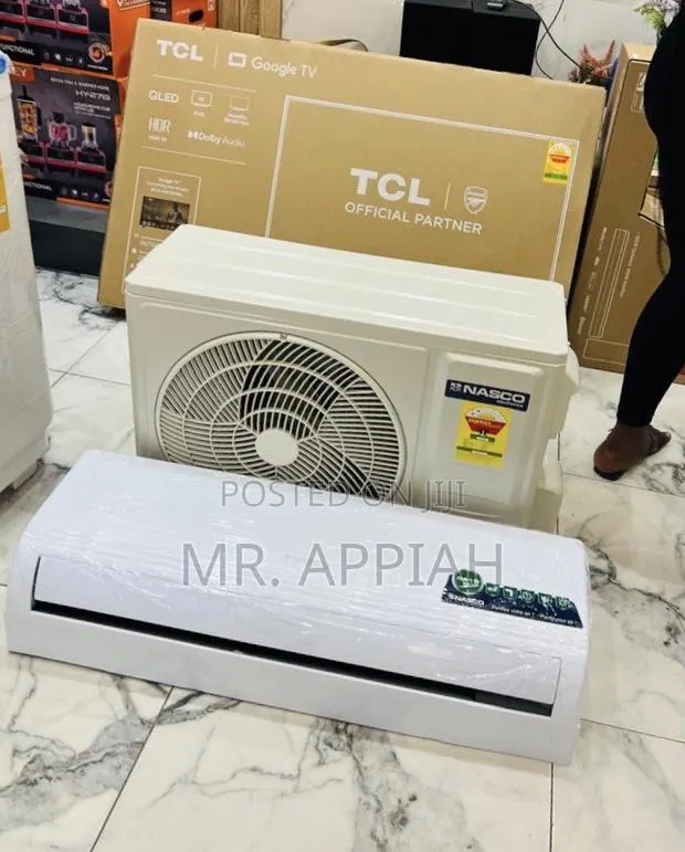 Choose Unique Nasco 1.5hp Air Conditioner(White)2026 Model. · Photo 1