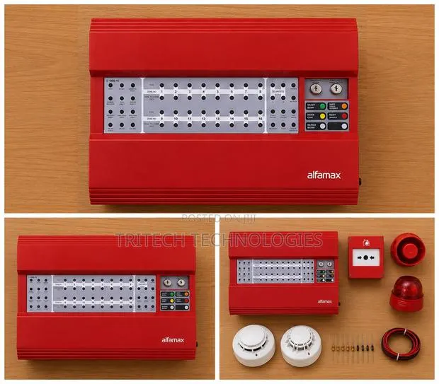 Alfamax C-1000-8 8 Zone Conventional Fire Alarm Panel · Photo 1
