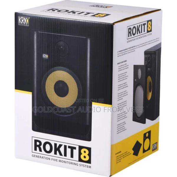 KRK Rokit 8 G5 8" 2-Way Active Studio Monitor (Black, Pair) · Photo 1