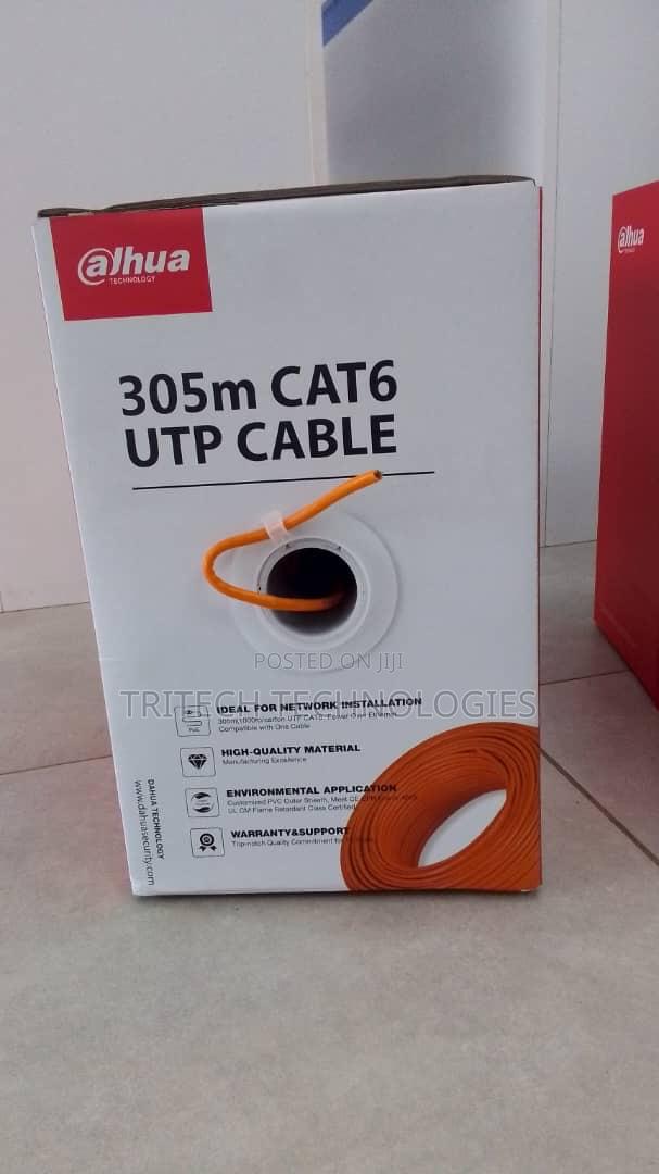 Dahua Cat6 Cable Cca Orange Color · Photo 1