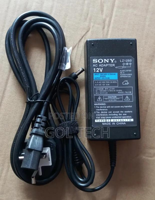 12v 5ah Power Adapter Sony Ac Adapter 12v/5ah · Photo 1