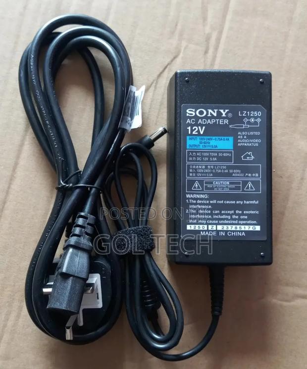 12v 5ah Power Adapter Sony Ac Adapter 12v/5ah · Photo 2