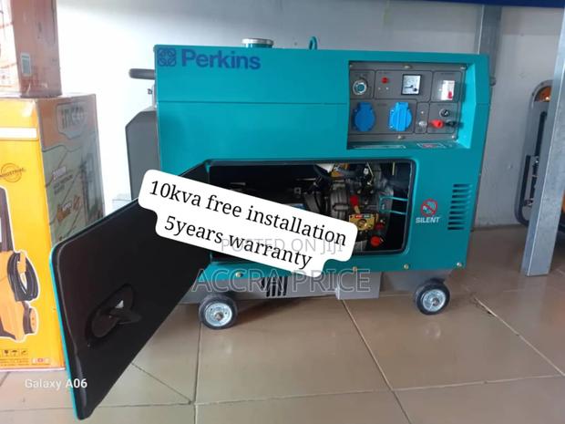 Halo Ring Perkins 10kva 13000watt Diesel Generator 10kva · Photo 1