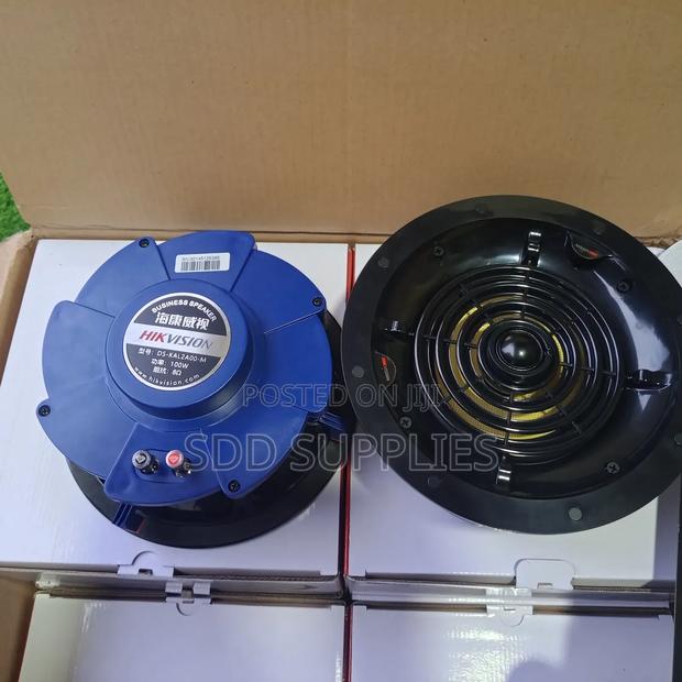 100 Watts 6.5 Executive Hikvision Ceiling Speaker · Photo 2