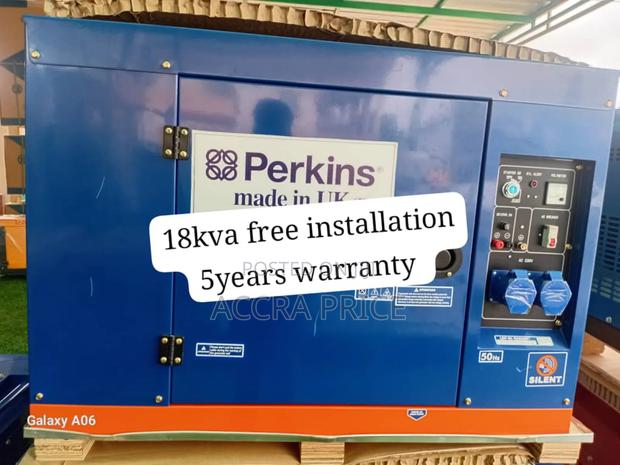 Silver Voltx (Ats)Perkins 18kva Diesel Generator 18kva · Photo 1