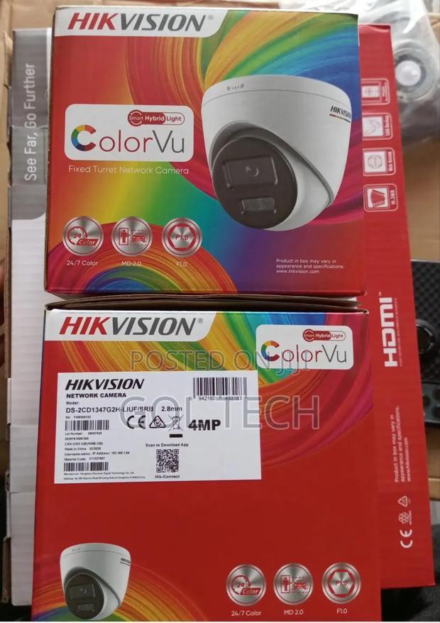 Hikvision Ip 4mp Colorvu 2way Audio Ds-2cd1347g2h-Liuf/SRB · Photo 1