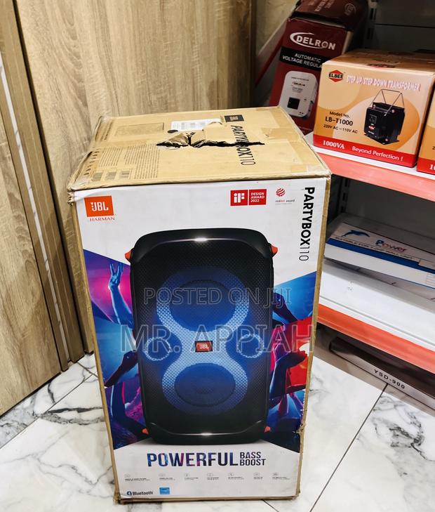 Unique in Box JBL Party Box 110 Portable Speaker,2025 Model · Photo 1