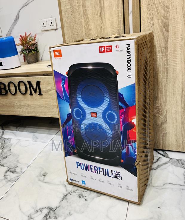 Original JBL Party Box 110 Wireless Bluetooth Speaker(2025) · Photo 1