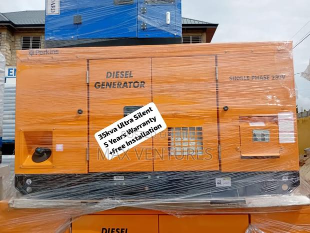 Economical Power Supply 35kw Perkins Diesel Silent Engine · Photo 1