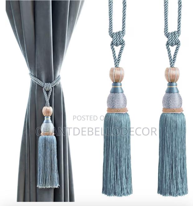 Luxury Tassel Rope Curtain Tieback 95ghc for 2pcs · Photo 4