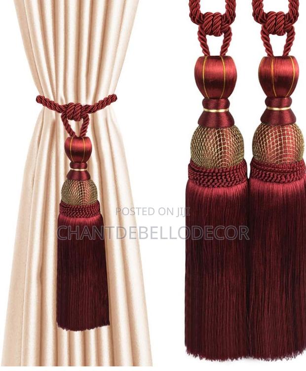 Luxury Tassel Rope Curtain Tieback 95ghc for 2pcs · Photo 3