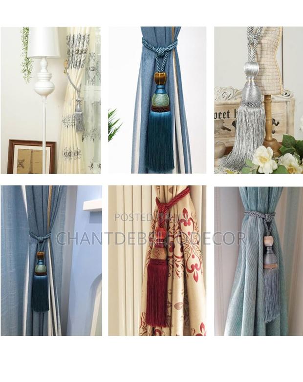 Luxury Tassel Rope Curtain Tieback 95ghc for 2pcs · Photo 8