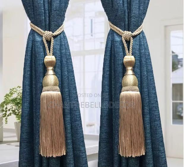 Luxury Tassel Rope Curtain Tieback 95ghc for 2pcs · Photo 2