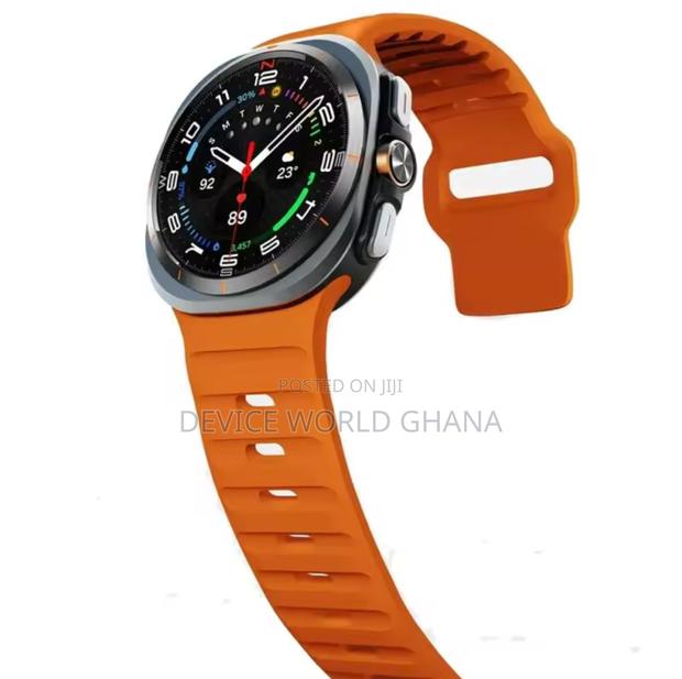 Diamond Silicone Strap for Samsung Watch 7 Ultra 47mm · Photo 4