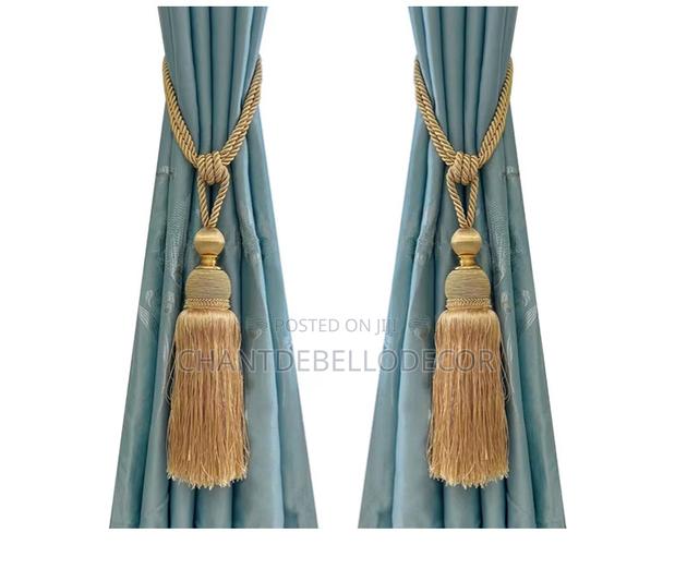 Quality Curtain Tiebacks With Tassels 120ghc for a Pair · Photo 3