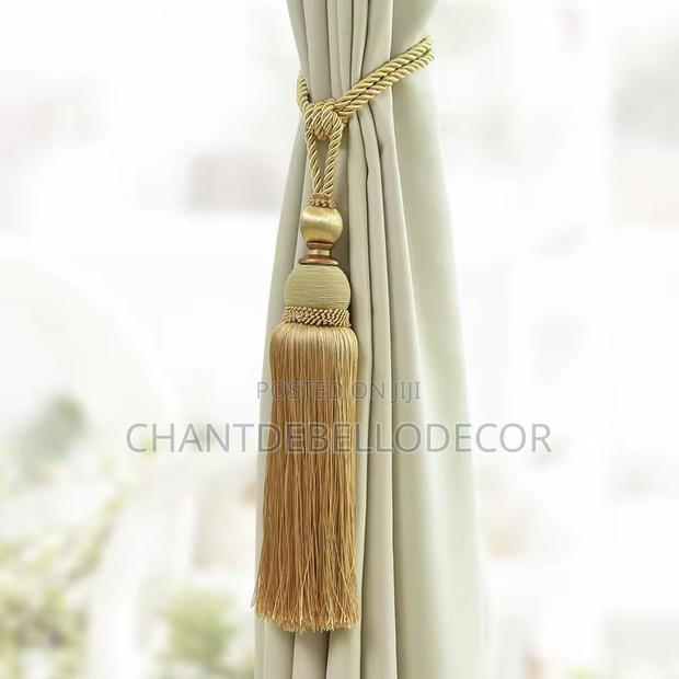 Quality Curtain Tiebacks With Tassels 120ghc for a Pair · Photo 5