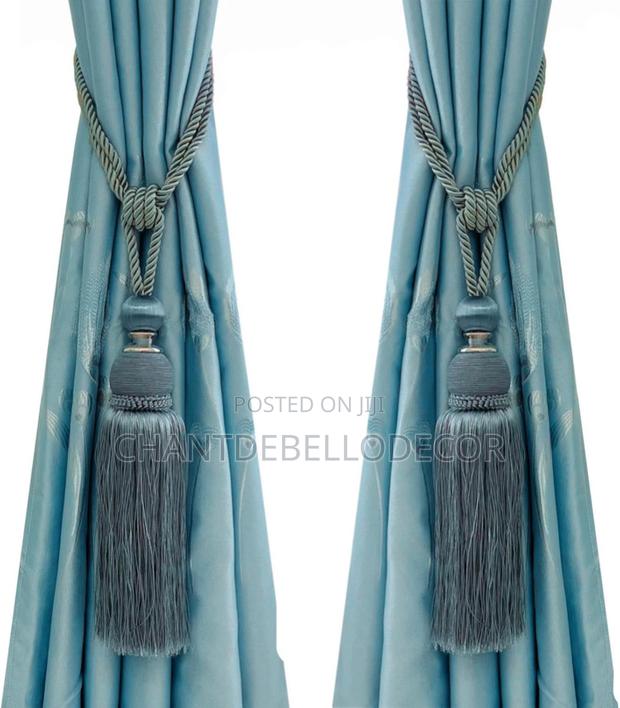 Quality Curtain Tiebacks With Tassels 120ghc for a Pair · Photo 2