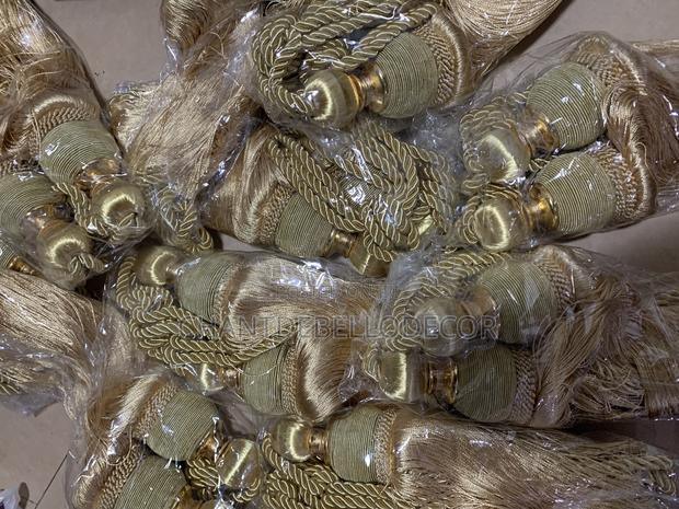 Quality Curtain Tiebacks With Tassels 120ghc for a Pair · Photo 6