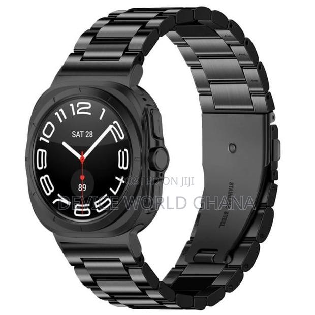 Qic Stainless Steel Strap for Samsung Watch 7 8 Ultra 47mm · Photo 4