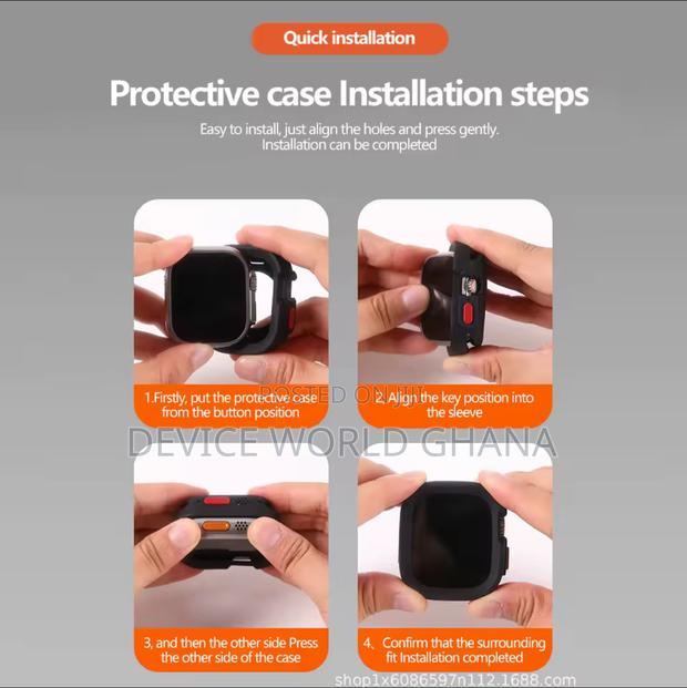 Silicone Bumper Case for Apple Watch Series 10 and 11(42m 46mm) · Photo 5