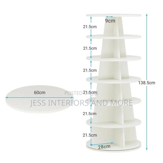 Rotating Shoe Rack /Organiser Shelf · Photo 2