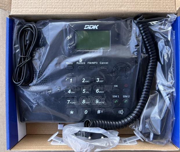 Telephone Sim Wireless Phone DDK 995+ Dual Sim,Fm Radio · Photo 2