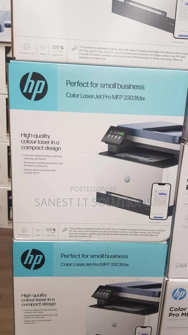 Hp Color Laserjet Pro MFP 3303fdw Printer · Photo 1