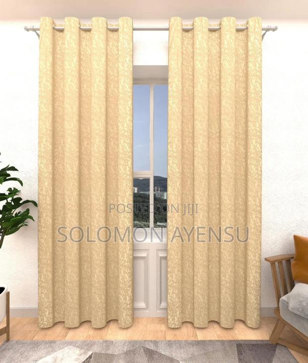 Quality 2 in 1 Sunblock Curtains Available in Different Colours · Photo 1