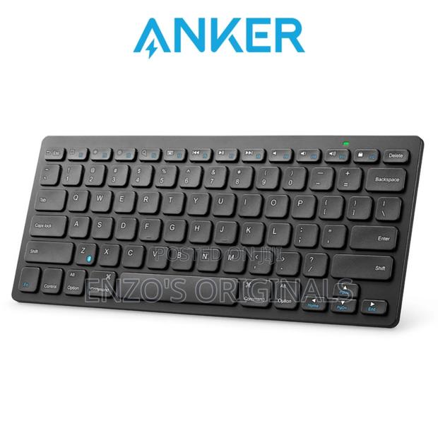 Bluetooth Keyboard Black Portable Anker Brand · Photo 1