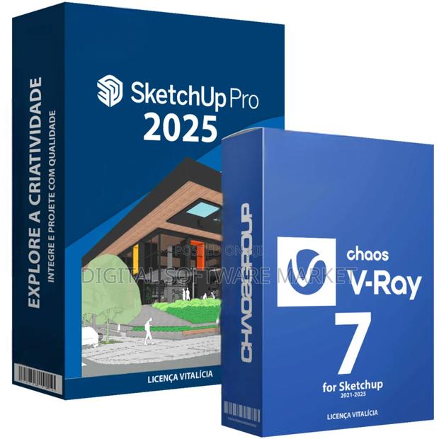 Sketchup Pro 2025 + v-Ray 7 + Materials Library Lifetime · Photo 1