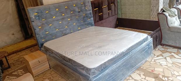 Nice Queens Frame With Mattress💯😍❤. Free Delivery · Photo 1