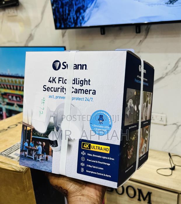Check Out Original Swann Smart Floodlight Security Cam. · Photo 1
