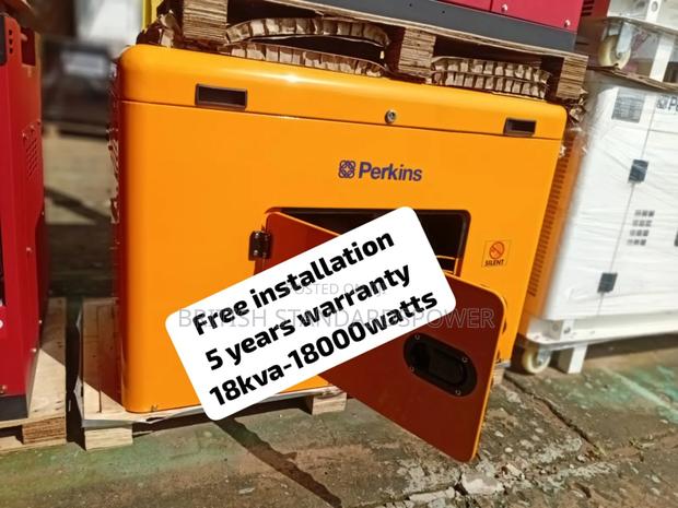Sturdiness 18kva Silent Diesel Powered Generator · Photo 1