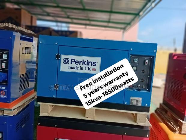 Perkins 15kva Silent Diesel Generator With Sustainability · Photo 1