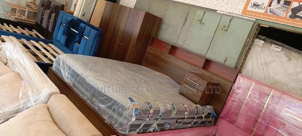 Quality Laminated Wooden Bed Frame And Mattress💯😍 Free Dlv · Photo 1