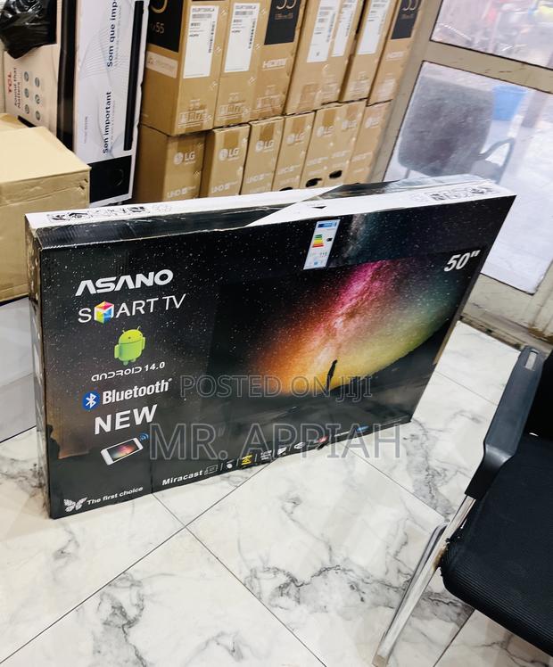 Newly Made Asano 50 Uhd Smart Screen Tv(2025 Model) · Photo 1