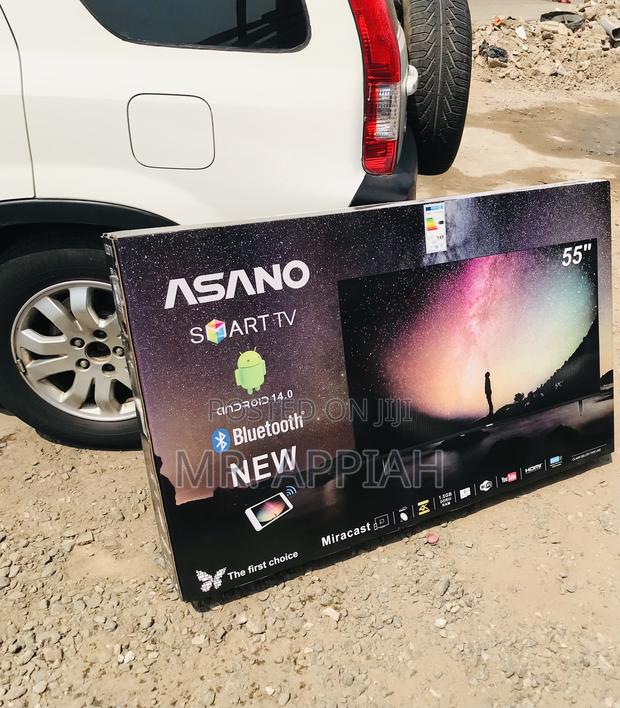Awesome Asano 55 Inch Uhd Smart Tv(2025 Model)Black. · Photo 1