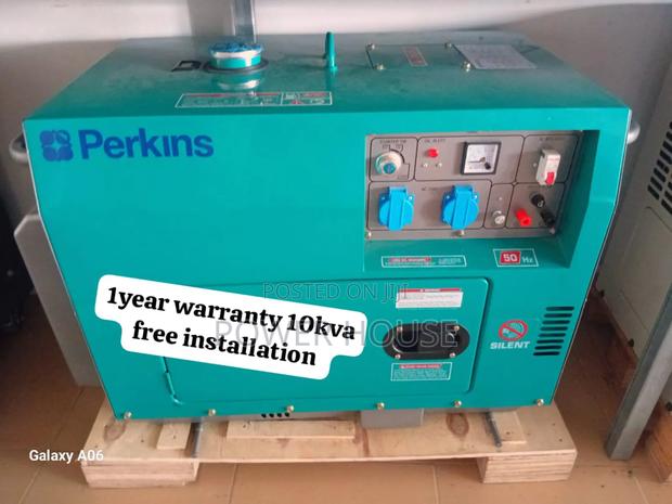 Crystal Tycoon 10kva 13000watts Diesel Generator Perkins · Photo 1