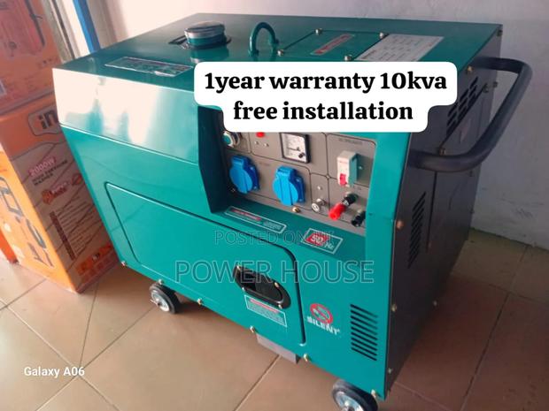 Tycoon Tap Omega 10kva 13000watts Diesel Generator Perkins · Photo 1