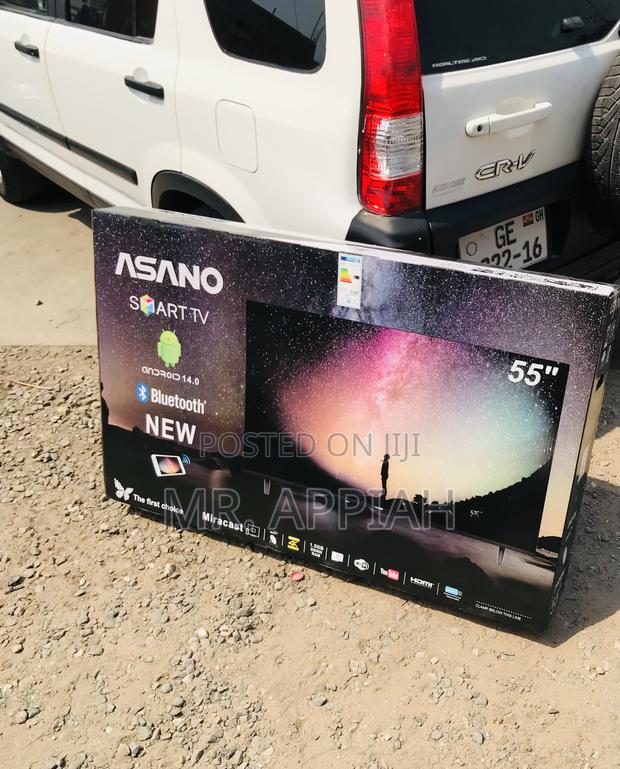 Newly Made Asano 55” Uhd Smart Tv(2025)Black · Photo 1