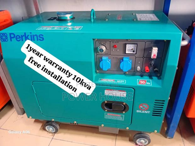 Tycoon Luxe Panel 10kva 13000watts Diesel Generator Perkins · Photo 1
