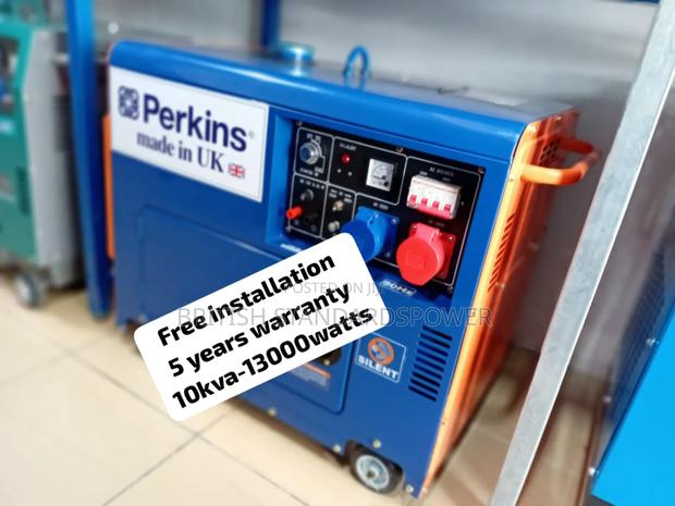 Pure Sine Wave Power 10kva Silent Diesel Generator · Photo 1