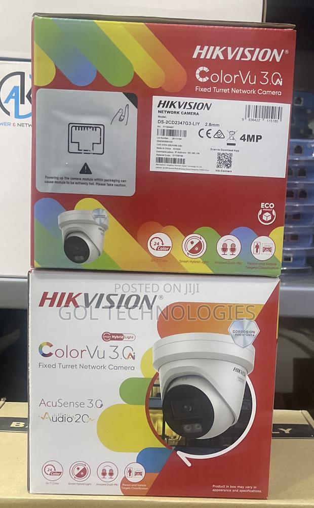 Hikvision Acusense 3.0 Ip Colorvu Camera 2ds-2cd2347g3-Lir · Photo 1
