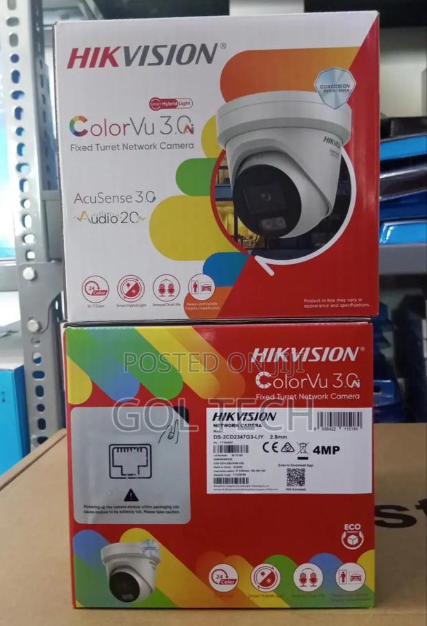 Hikvision Acusense 3.0 Colorvu Ds-2cd2347g3-Liy 2way Audio · Photo 1