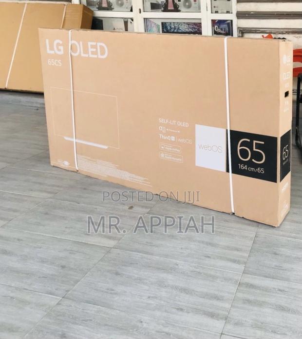 Convenient Lg Oled65cs Oled Smart Screen Tv(Black). · Photo 1