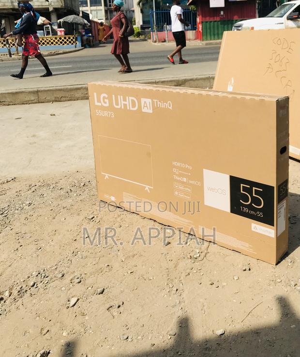 Newly Made Lg 55ur80 55” Uhd Smart Tv(Black) · Photo 1