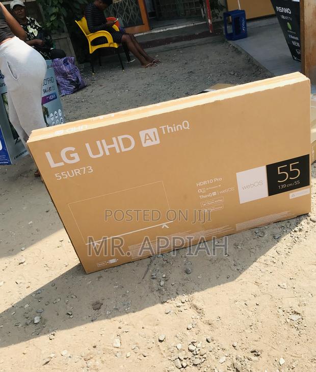 Newly Made Lg 55ur80 55” Uhd Smart Tv(Black) · Photo 2