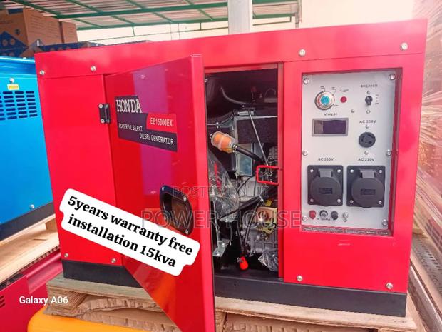 Extreme Radiant Base Honda 15kva 16500watts Diesel Generator · Photo 1